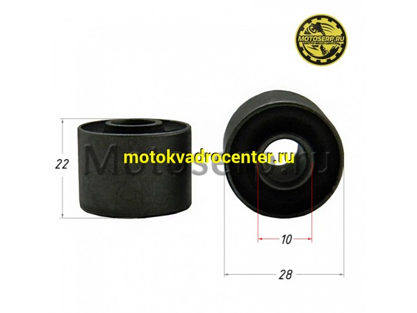 Купить  Сайлентблок (D-28mm, d-10mm, L-20/22mm) оси двиг (передн) Honda, 139QMB, 157QMJ (шт) (TATA 1000214 (R1 (ML 2749 (MM 21789 (MD 02641 (MOTO-SKUTER 6179 купить с доставкой по Москве и России, цена, технические характеристики, комплектация фото  - motoserp.ru