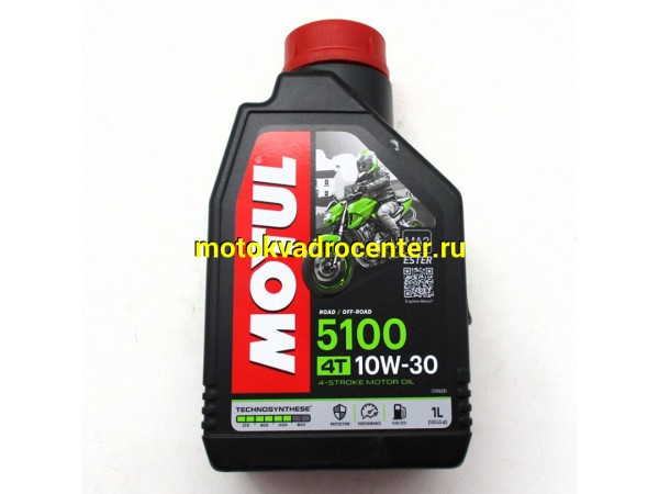 Купить  Масло MOTUL 5100 10W-30 для мотоц и мопедов с мех к.п. 4 так.п/синт.1л (шт)  (MOTUL 104062 купить с доставкой по Москве и России, цена, технические характеристики, комплектация фото  - motoserp.ru