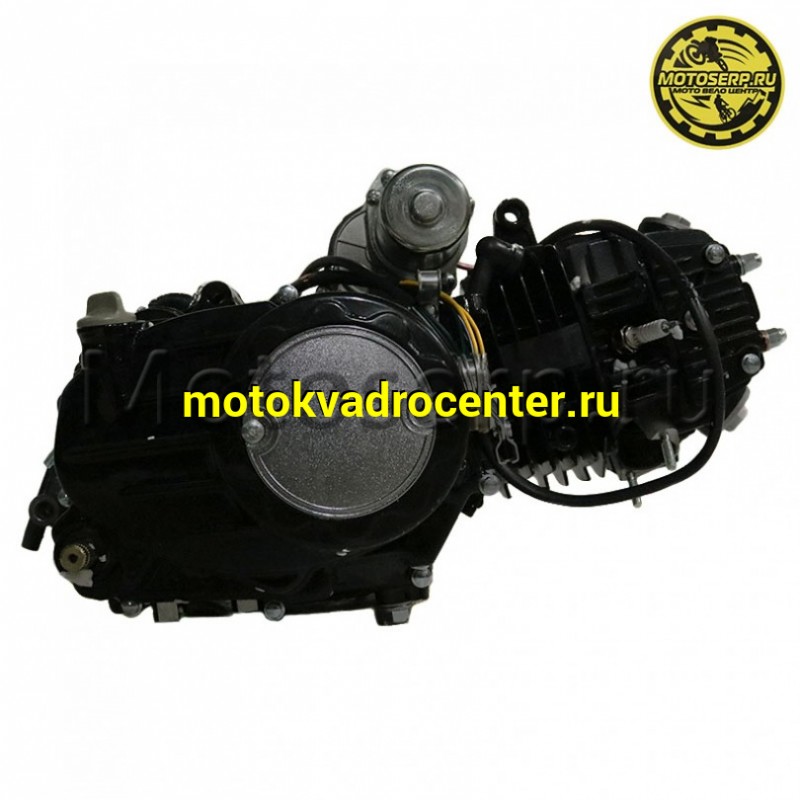 Купить  Двигатель  в сб. 125cc CAB 152FMI, 4Т, мех 4ск (N-1-2-3-4) С УХОМ, черный, Шторм Индиго и др. (шт) (MM 89355  купить с доставкой по Москве и России, цена, технические характеристики, комплектация фото  - motoserp.ru