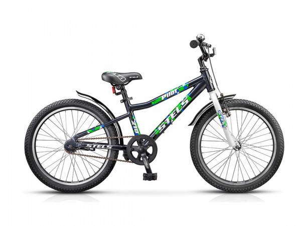 Купить  ====20" STELS PILOT-210 (Gent) (Стелс Пилот-210) (Муж) 20"; 1ск; рама-алюминий; тормоз-V-Brake; багажник (шт) купить с доставкой по Москве и России, цена, технические характеристики, комплектация фото  - motoserp.ru