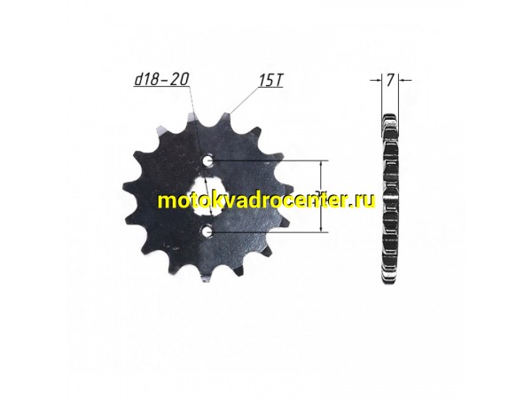 Купить  Звезда ведущая (520-15) 166FMM и др. Falcon250  (шт) (MM 95062  (ML 4966 (Дан (К-дар 2525959 (ML 12181 купить с доставкой по Москве и России, цена, технические характеристики, комплектация фото  - motoserp.ru