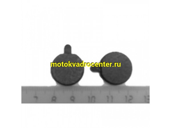 Купить  Колодки тормозные диск ВЕЛО круглые с усом малые D-18mm (шт) (Велом 510142 (R4 (R5 DS-23 (90387) (ML 7504 купить с доставкой по Москве и России, цена, технические характеристики, комплектация фото  - motoserp.ru