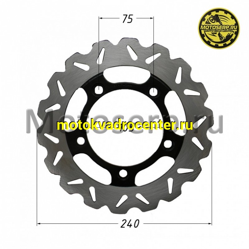 Купить  Диск тормозной задний FALCON SPEEDFIRE 250cc (240x105) (отв:5x75) (шт)  (MM 92229 купить с доставкой по Москве и России, цена, технические характеристики, комплектация фото  - motoserp.ru