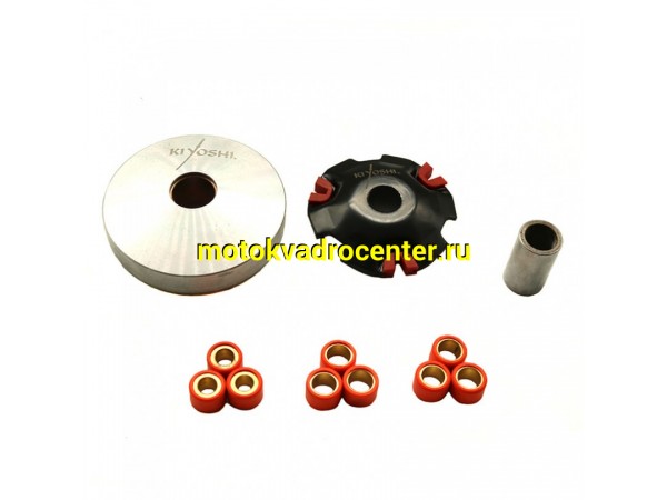 Купить  Вариатор передний Suzuki  AD50 (+набор грузиков (9шт.) KIYOSHI , SM ТЮНИНГ (Щека D-95mm, втулка d-22mm) (шт) (R1 (0 купить с доставкой по Москве и России, цена, технические характеристики, комплектация фото  - motoserp.ru