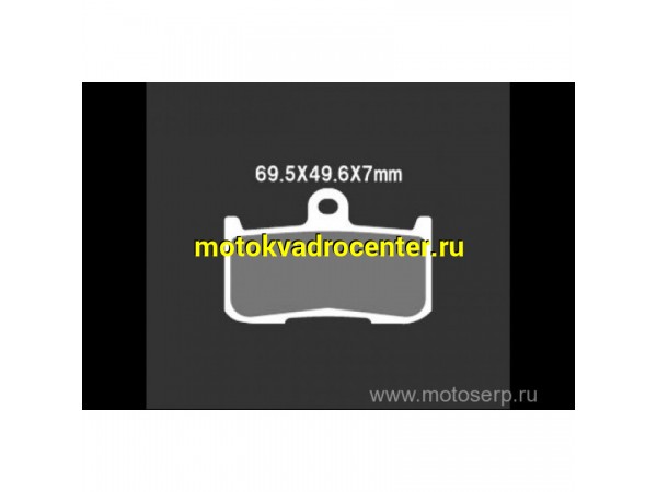 Купить  Тормозные колодки VD 443JL 10034 VESRAH дисковые JP (компл) (MRM купить с доставкой по Москве и России, цена, технические характеристики, комплектация фото  - motoserp.ru