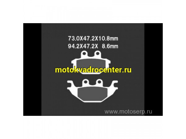 Купить  Тормозные колодки VD 9026JL 40320 VESRAH дисковые JP (компл) (MRM купить с доставкой по Москве и России, цена, технические характеристики, комплектация фото  - motoserp.ru