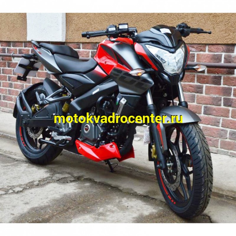 Купить  Мотоцикл BAJAJ Pulsar NS200 купить цена характеристики запчасти доставка фото  - motoserp.ru