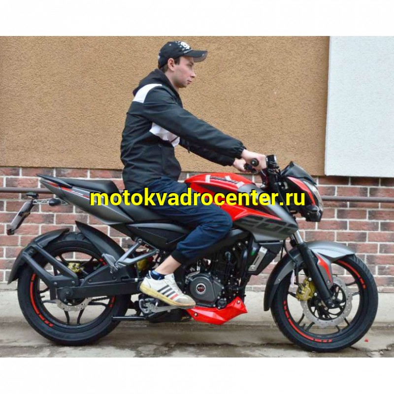 Купить  Мотоцикл BAJAJ Pulsar NS200 купить цена характеристики запчасти доставка фото  - motoserp.ru