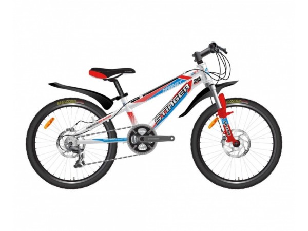 Купить  ====20" STINGER MAGNET (Стингер Магнет) 20"; 6ск; рама-алюминий; тормоз-V-Brake (шт) купить с доставкой по Москве и России, цена, технические характеристики, комплектация фото  - motoserp.ru