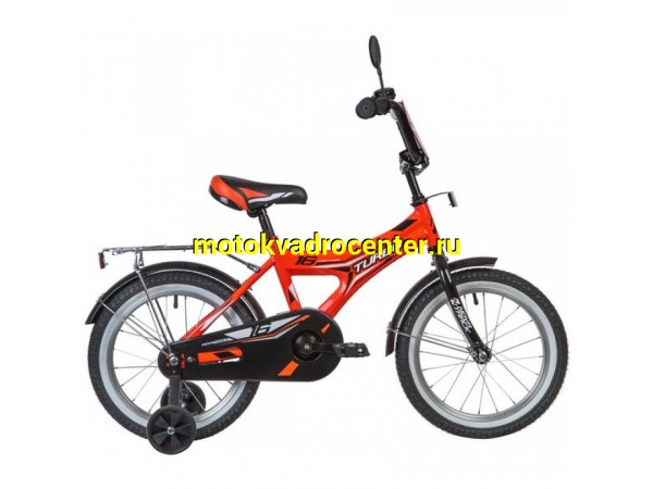 Купить  16" NOVATRACK TURBO (Новатрек Турбо) 16"; 1ск; рама-сталь; тормоз-ножной; бок колеса (шт) купить с доставкой по Москве и России, цена, технические характеристики, комплектация фото  - motoserp.ru