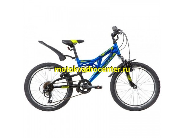 Купить  20" скоростной NOVATRACK SHARK V (Новатрек Шарк) 20"; 6ск; рама-сталь; тормоз-V-Brake; двухподвес (шт) купить с доставкой по Москве и России, цена, технические характеристики, комплектация фото  - motoserp.ru