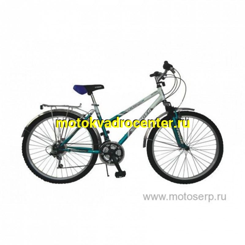 Купить  ====26" STINGER VICTORIA V (Стингер Виктория) 26"; 18ск; рама-сталь; тормоз-V-Brake (шт) купить с доставкой по Москве и России, цена, технические характеристики, комплектация фото  - motoserp.ru