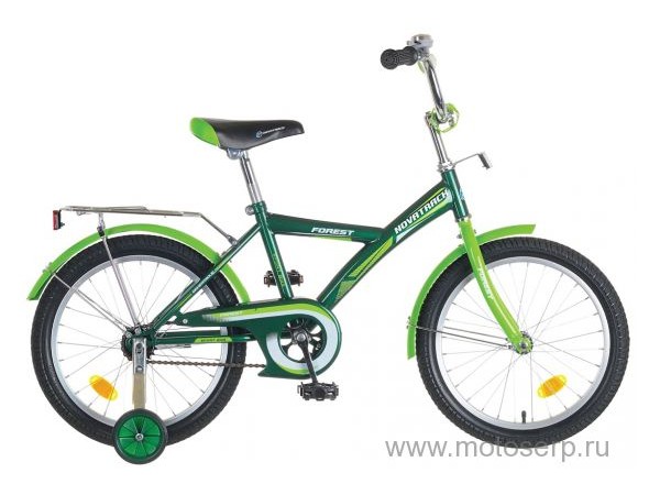 Купить  ====20" NOVATRACK FOREST (Новатрек Форест) 20"; 1ск; рама-сталь; тормоз-ножной; багажник (шт) купить с доставкой по Москве и России, цена, технические характеристики, комплектация фото  - motoserp.ru