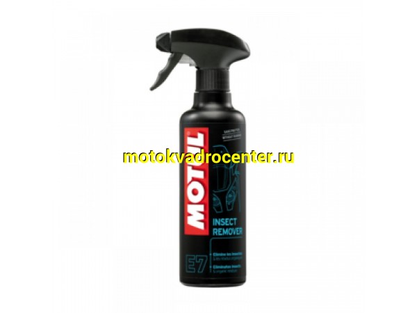 Купить  Средство для удаления насекомых и др. органический остатков MOTUL E7 Insect Remover 400ml (шт)  (MOTUL 103002 купить с доставкой по Москве и России, цена, технические характеристики, комплектация фото  - motoserp.ru