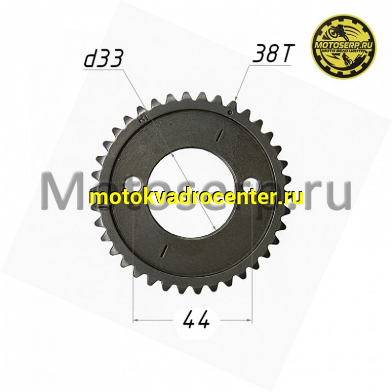 Купить  Шестерня (звездочка) ГРМ распредвала ZS170MM-2 ZS177MM(NC250) (шт) (ML 6457 (Regul 100086386 купить с доставкой по Москве и России, цена, технические характеристики, комплектация фото  - motoserp.ru