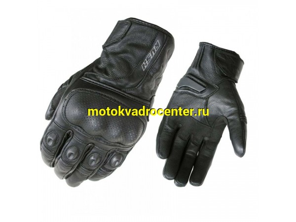 Купить  Перчатки RUSH GRIP кожа, цвет Черный, Размер M 31-05578 (комл) JP купить с доставкой по Москве и России, цена, технические характеристики, комплектация фото  - motoserp.ru