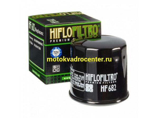 Купить  Масл. фильтр HI FLO HF682 77916 CF 500A, X5 ,X6, GR400 RM JP (шт)  купить с доставкой по Москве и России, цена, технические характеристики, комплектация фото  - motoserp.ru