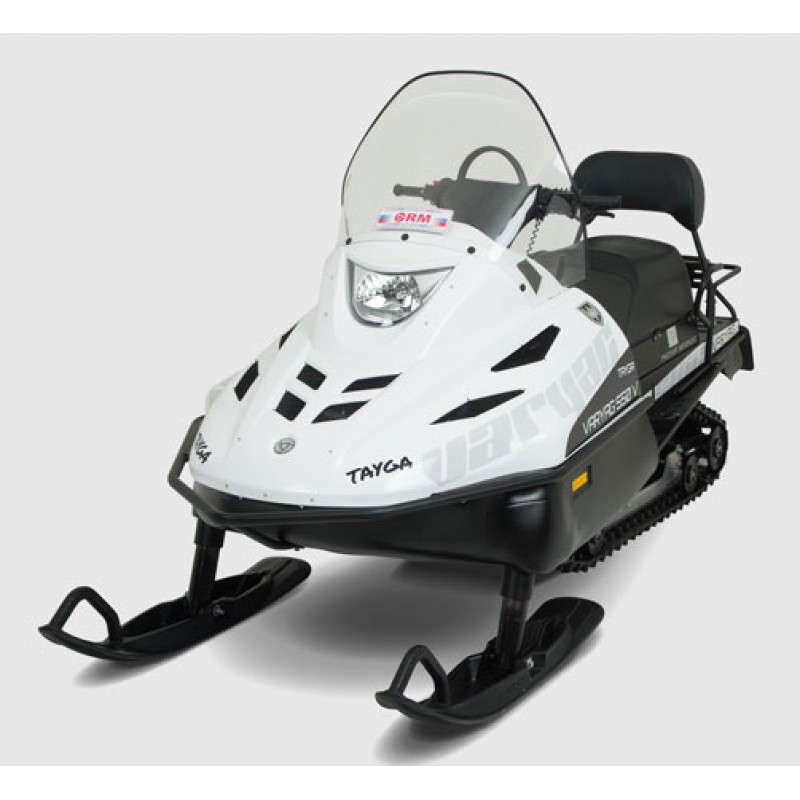 Купить  Снегоход RM ТАЙГА ВАРЯГ 550 V 553cc,  2-хтакт., возд. охлажд., 55 л.с,  (С ПСМ)  БЕЗ АКБ  (шт) купить с доставкой по Москве и России, цена, технические характеристики, комплектация фото  - motoserp.ru