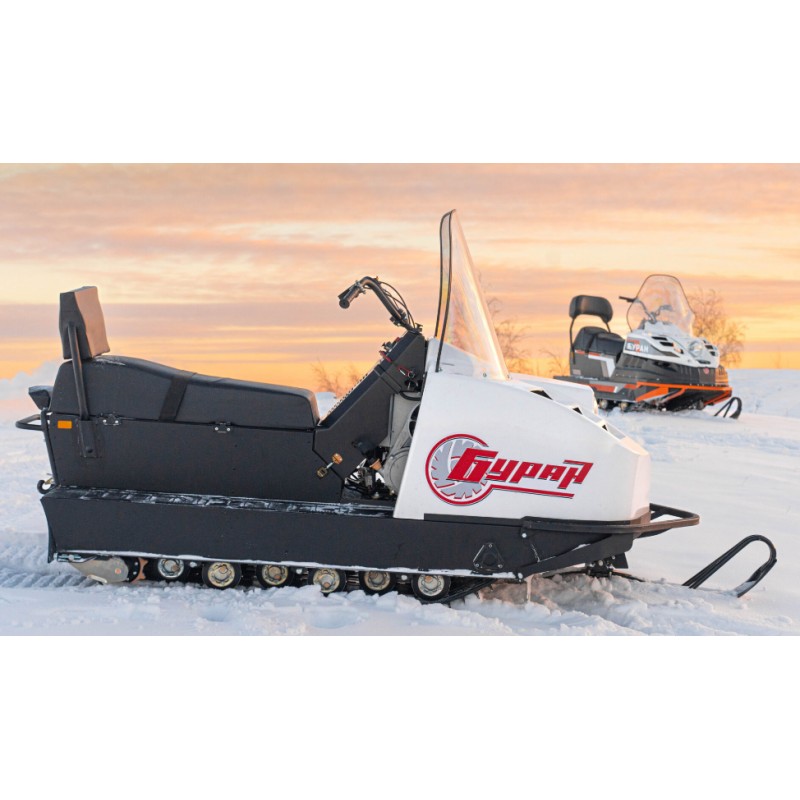 Купить  Снегоход RM БУРАН А 635cc, 2-хтакт., возд. охлажд., без эл.старт.,34 л.с. (С ПСМ) БЕЗ АКБ (шт) купить с доставкой по Москве и России, цена, технические характеристики, комплектация фото  - motoserp.ru