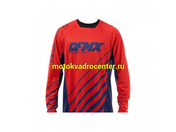 Купить  Джерси (футболка для мотокросса) DFMX CROSS RED 2024 (L) (шт) (DFMX 700105-24-293 купить с доставкой по Москве и России, цена, технические характеристики, комплектация фото  - motoserp.ru