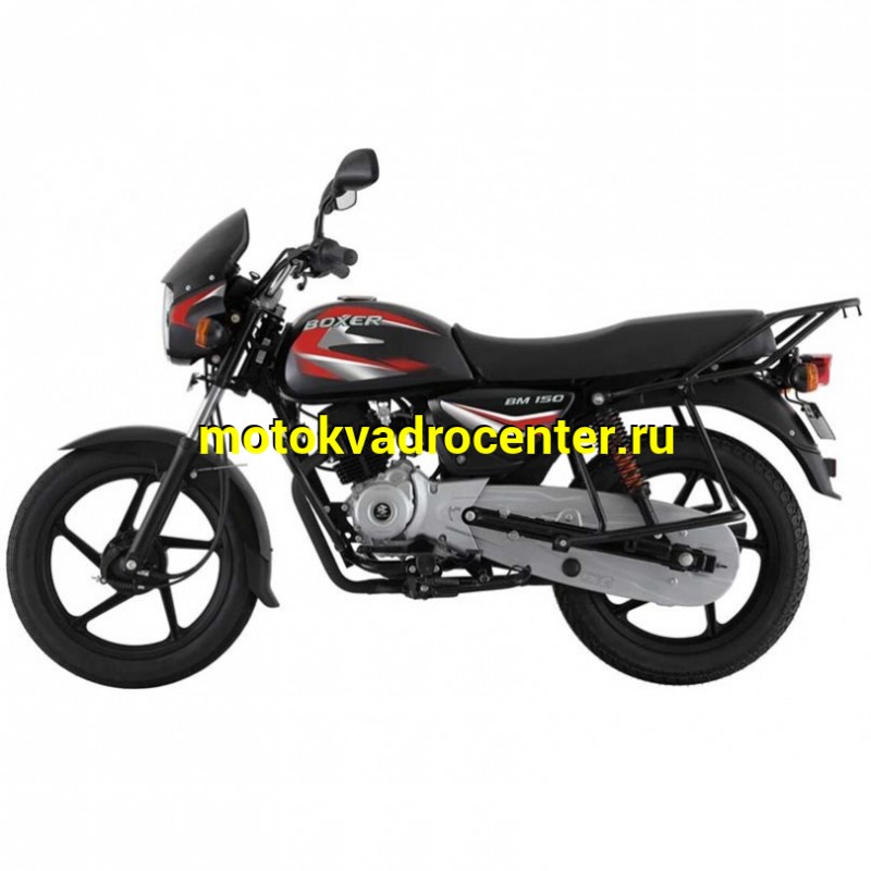 Купить  Мотоцикл BAJAJ Boxer bm 150 x цена характеристики запчасти доставка фото  - motoserp.ru