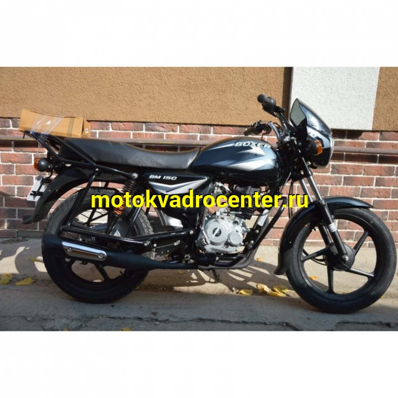 Купить  Мотоцикл BAJAJ Boxer bm 150 x цена характеристики запчасти доставка фото  - motoserp.ru