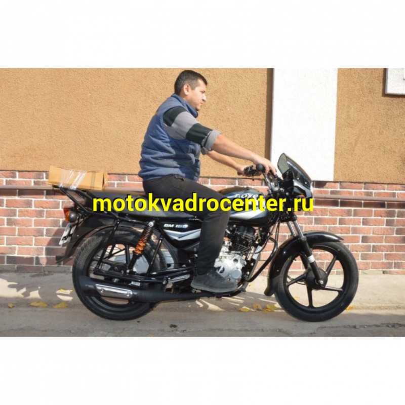 Купить  Мотоцикл BAJAJ Boxer bm 150 x цена характеристики запчасти доставка фото  - motoserp.ru