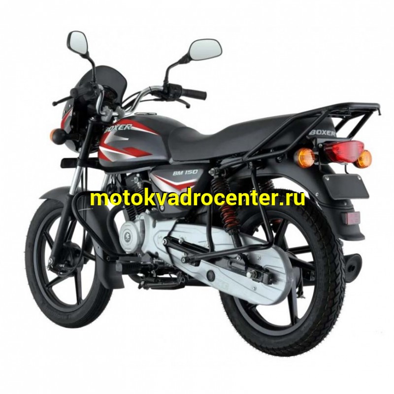 Купить  Мотоцикл BAJAJ Boxer bm 150 x цена характеристики запчасти доставка фото  - motoserp.ru