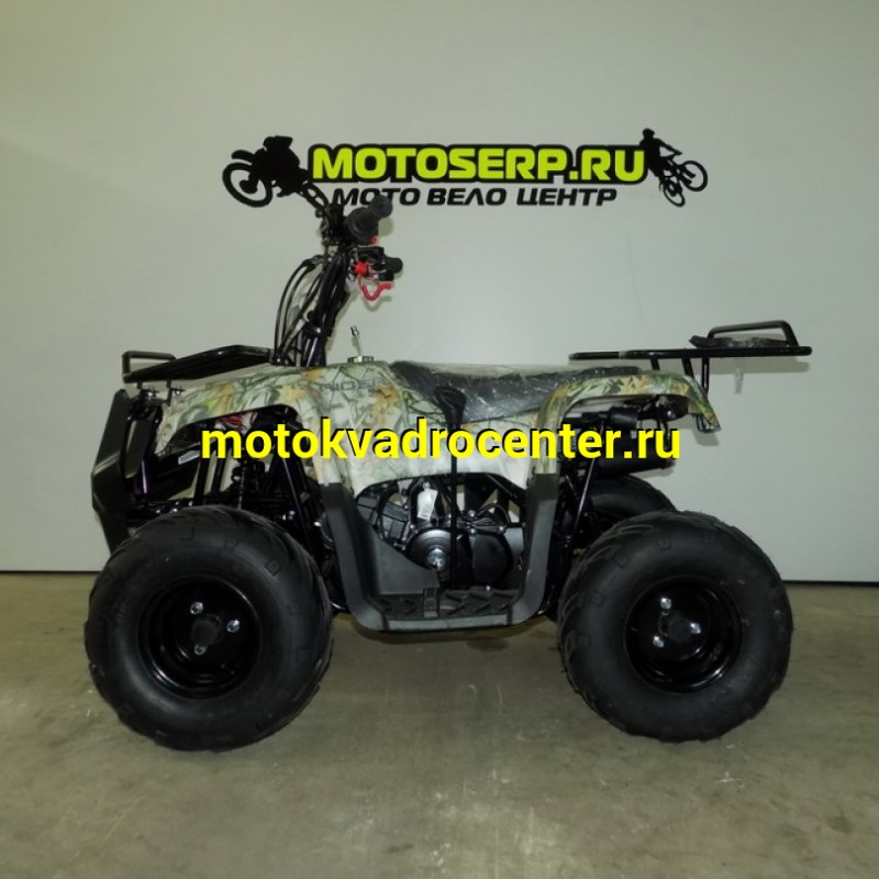 Купить  110cc Квадроцикл Motoland Rider-110, 110сс, утилит,детск. 6-10 лет, гидравл. тормоз, колеса 7", реверс, 2 багажника (2022) (шт) (ML 8133 купить с доставкой по Москве и России, цена, технические характеристики, комплектация фото  - motoserp.ru