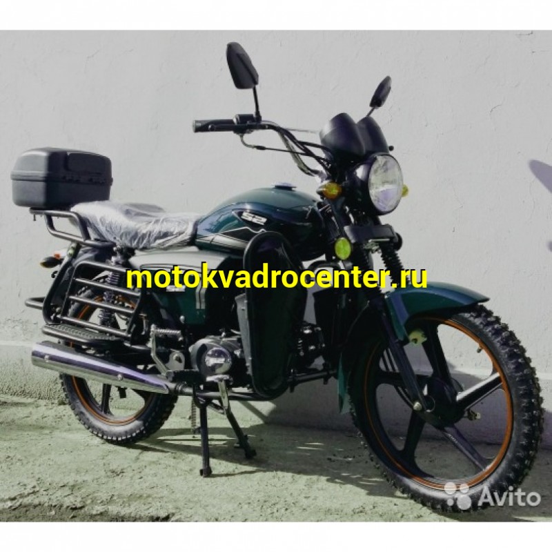 Купить  Мопед ALPHA YAGUAR NEW 50/110 (+ЦПГ) (Альфа Ягуар Нью 50/110)  4Т; 50/110cc (поршневая ; колеса 17"литые; 4пер, эл. старт; тахометр (шт) (R3 купить с доставкой по Москве и России, цена, технические характеристики, комплектация фото  - motoserp.ru