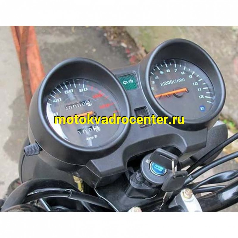 Купить  Мопед ALPHA YAGUAR NEW 50/110 (+ЦПГ) (Альфа Ягуар Нью 50/110)  4Т; 50/110cc (поршневая ; колеса 17"литые; 4пер, эл. старт; тахометр (шт) (R3 купить с доставкой по Москве и России, цена, технические характеристики, комплектация фото  - motoserp.ru