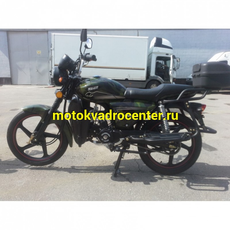 Купить  Мопед ALPHA YAGUAR NEW 50/110 (+ЦПГ) (Альфа Ягуар Нью 50/110)  4Т; 50/110cc (поршневая ; колеса 17"литые; 4пер, эл. старт; тахометр (шт) (R3 купить с доставкой по Москве и России, цена, технические характеристики, комплектация фото  - motoserp.ru