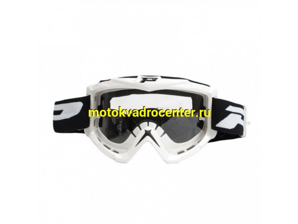 Купить  Очки мото Кросс PROGRIP 3301, цвет Белый BASE LINE GOGGLES 31-03489 JP  (шт) купить с доставкой по Москве и России, цена, технические характеристики, комплектация фото  - motoserp.ru