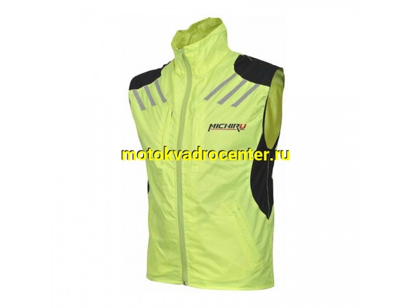 Купить  Жилет (куртка) текстиль MICHIRU Safety Vest (размеры S) (шт) (0 купить с доставкой по Москве и России, цена, технические характеристики, комплектация фото  - motoserp.ru