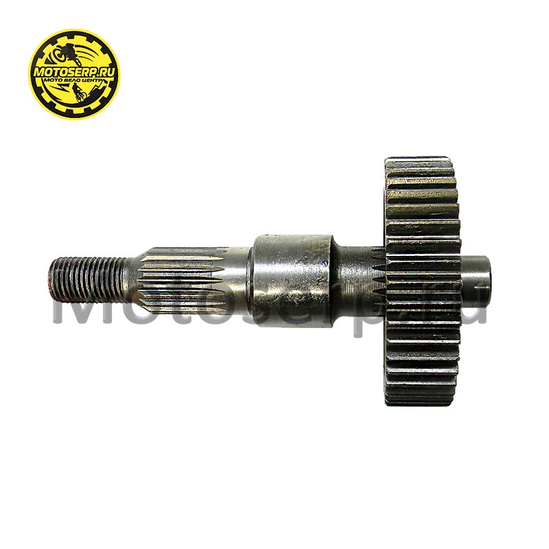 Купить  Шестерня - вал редукт вторичный Honda AF48; LEAD90 (L=125mm)  (шт)   (0 купить с доставкой по Москве и России, цена, технические характеристики, комплектация фото  - motoserp.ru