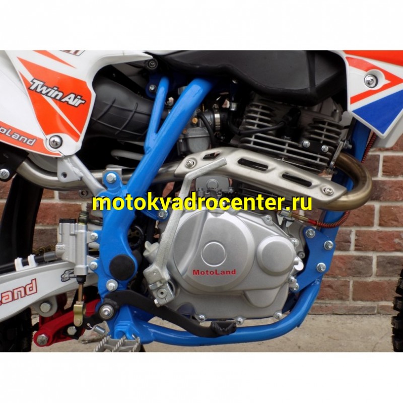 Купить  Мотоцикл Кросс/Эндуро Motoland 250 CRF (спортинв), 21/18,  250сс, 172FMM, 4 такт.,5 перед.,диск. торм. синий (шт) (ML 19107 купить с доставкой по Москве и России, цена, технические характеристики, комплектация фото  - motoserp.ru