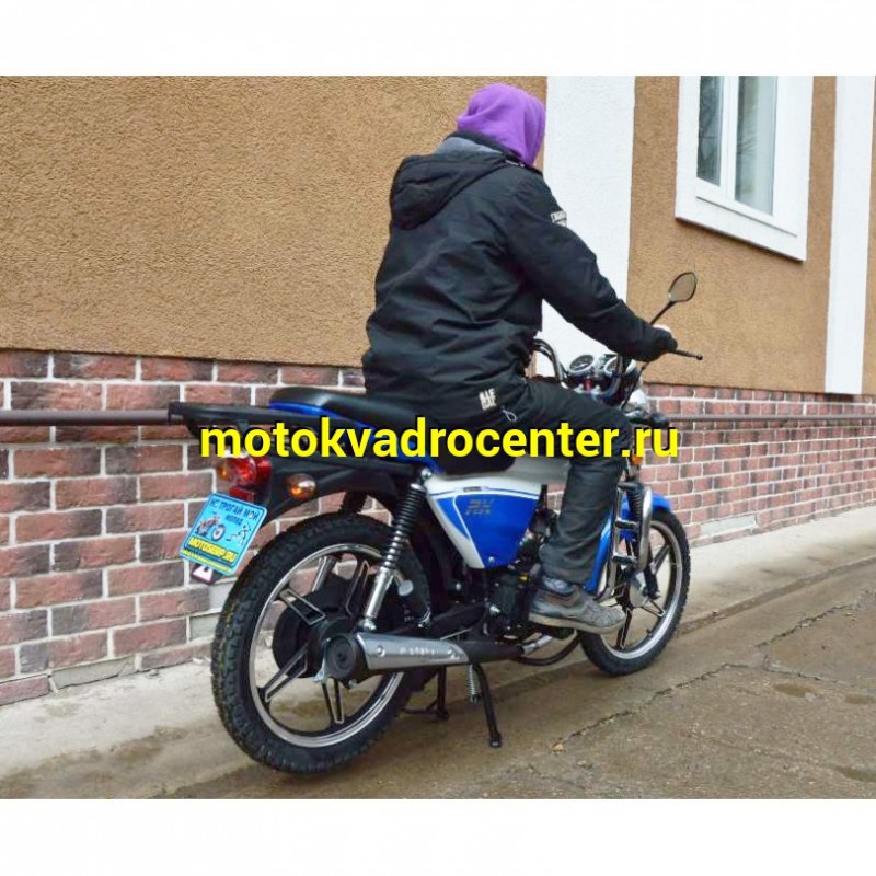 Купить  Мопед VENTO RIVA -II RX 50 NEW увелич. мощность (Венто Рива эр икс 50) 4Т; 50cc;  колеса 17"литые; 4пер, эл. старт;  хром. тахом (зал)(шт) 0125 (Vento купить с доставкой по Москве и России, цена, технические характеристики, комплектация фото  - motoserp.ru