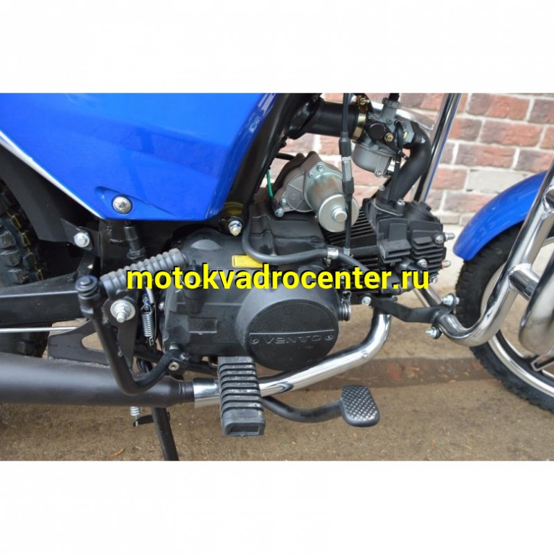 Купить  Мопед VENTO RIVA -II RX 50 NEW увелич. мощность (Венто Рива эр икс 50) 4Т; 50cc;  колеса 17"литые; 4пер, эл. старт;  хром. тахом (зал)(шт) 0125 (Vento купить с доставкой по Москве и России, цена, технические характеристики, комплектация фото  - motoserp.ru