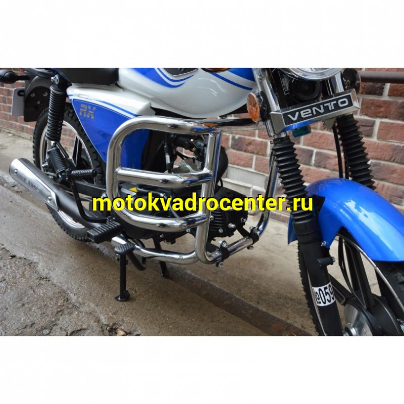 Купить  Мопед VENTO RIVA -II RX 50 NEW увелич. мощность (Венто Рива эр икс 50) 4Т; 50cc;  колеса 17"литые; 4пер, эл. старт;  хром. тахом (зал)(шт) 0125 (Vento купить с доставкой по Москве и России, цена, технические характеристики, комплектация фото  - motoserp.ru