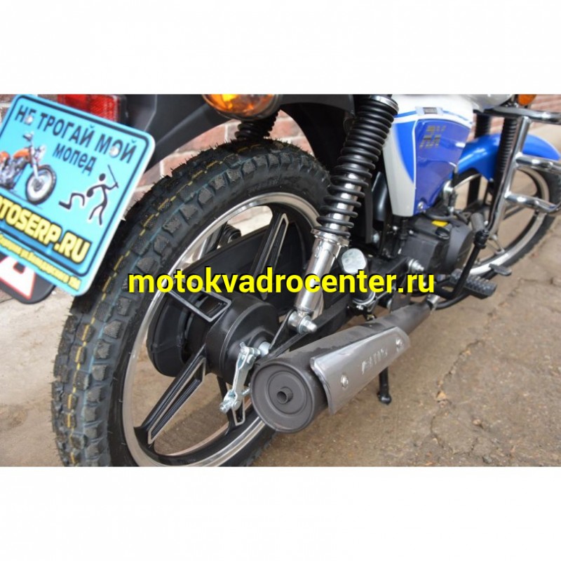 Купить  Мопед VENTO RIVA -II RX 50 NEW увелич. мощность (Венто Рива эр икс 50) 4Т; 50cc;  колеса 17"литые; 4пер, эл. старт;  хром. тахом (зал)(шт) 0125 (Vento купить с доставкой по Москве и России, цена, технические характеристики, комплектация фото  - motoserp.ru