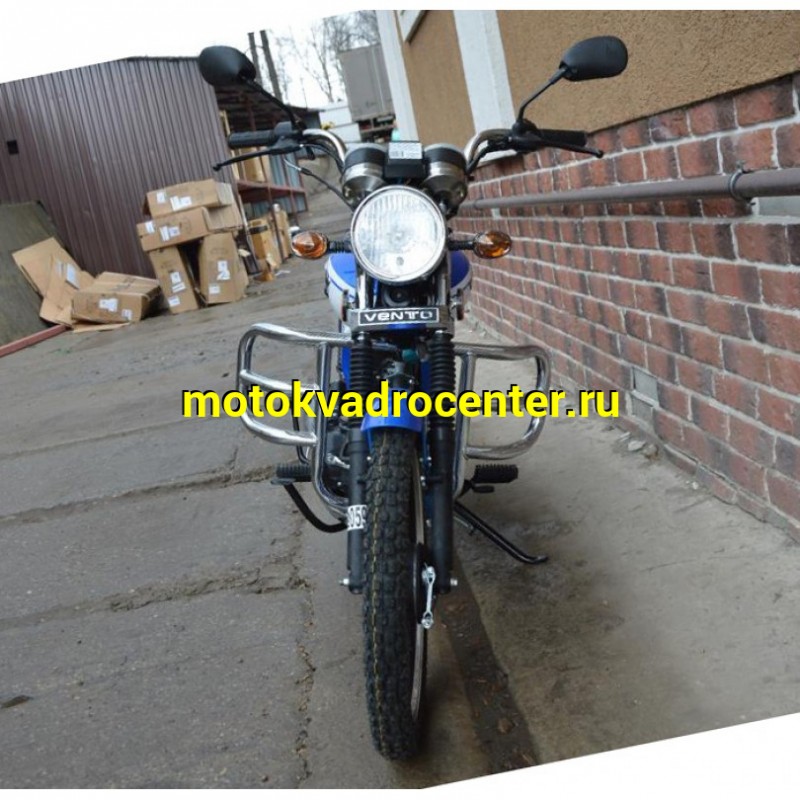 Купить  Мопед VENTO RIVA -II RX 50 NEW увелич. мощность (Венто Рива эр икс 50) 4Т; 50cc;  колеса 17"литые; 4пер, эл. старт;  хром. тахом (зал)(шт) 0125 (Vento купить с доставкой по Москве и России, цена, технические характеристики, комплектация фото  - motoserp.ru