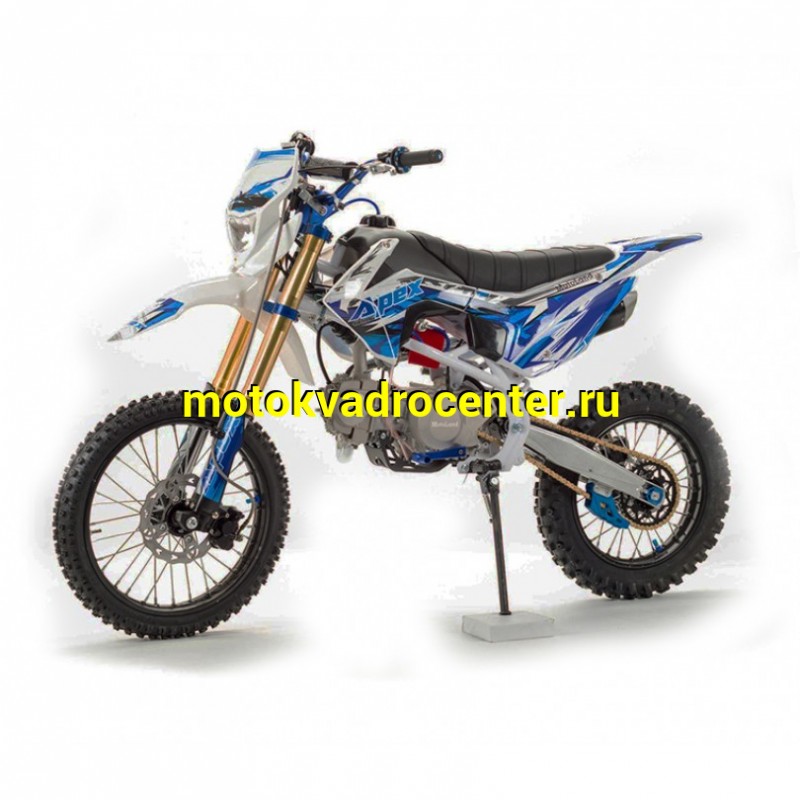 Купить  Питбайк Motoland APEX 125 (спортинв), 125сс, кикстартер, VM22 MIKUNI, CNC, диск/диск, 14"/17" (Бер) (шт). (ML 9543 (0 купить с доставкой по Москве и России, цена, технические характеристики, комплектация фото  - motoserp.ru