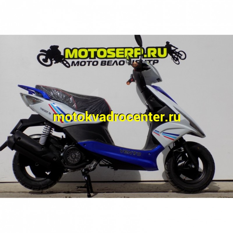 Купить  Скутер VENTO CORSA (Венто Корса) 50 cc; 1,5 местный, 4Т, возд. охлажд., диск/барабан, кол. 10"/10"(зал) (шт) 01500 (Vento купить с доставкой по Москве и России, цена, технические характеристики, комплектация фото  - motoserp.ru