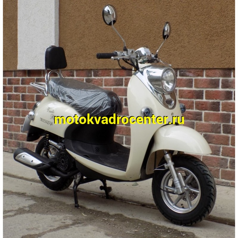 Купить  Скутер VENTO RETRO (Венто Ретро) 50cc; 1,5 местный, 4Т, возд. охлажд., диск/барабан, кол. 10"/10"(зал) (шт) 01500 (Vento купить с доставкой по Москве и России, цена, технические характеристики, комплектация фото  - motoserp.ru