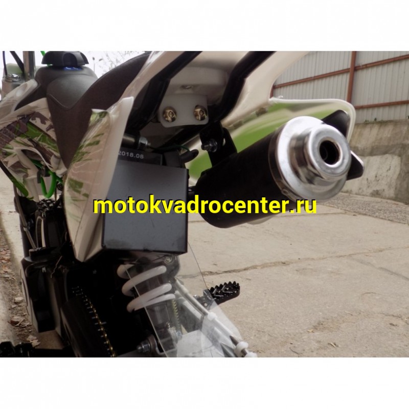 Купить  Питбайк Motoland APEX 10 зеленый (спортинв), 14/12, 4Т, 110cc, АВТОМАТ, эл-стартер, диск/диск (шт) (ML 11007 купить с доставкой по Москве и России, цена, технические характеристики, комплектация фото  - motoserp.ru