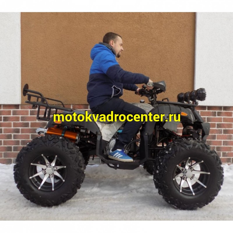 Купить  250cc Квадроцикл GRIZZLY 250 КАРДАН (Гризли 250) 250сс, утил.,мех.КПП, КАРДАН! ,жидк.охл!, диск./диск, литые 12"/12"! лебедка! приборы (шт) (Li-Ya купить с доставкой по Москве и России, цена, технические характеристики, комплектация фото  - motoserp.ru