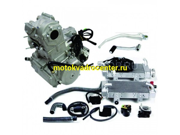 Купить  Двигатель  в сб. 450cc ZS194MQ (NC450) 4Т, мех 6ск, верхн р/в, 4клап, жидк охл. полный комплект+радиаторы (НА ЗАКАЗ, 1 НЕДЕЛЯ) (шт)  (ML 9850 купить с доставкой по Москве и России, цена, технические характеристики, комплектация фото  - motoserp.ru