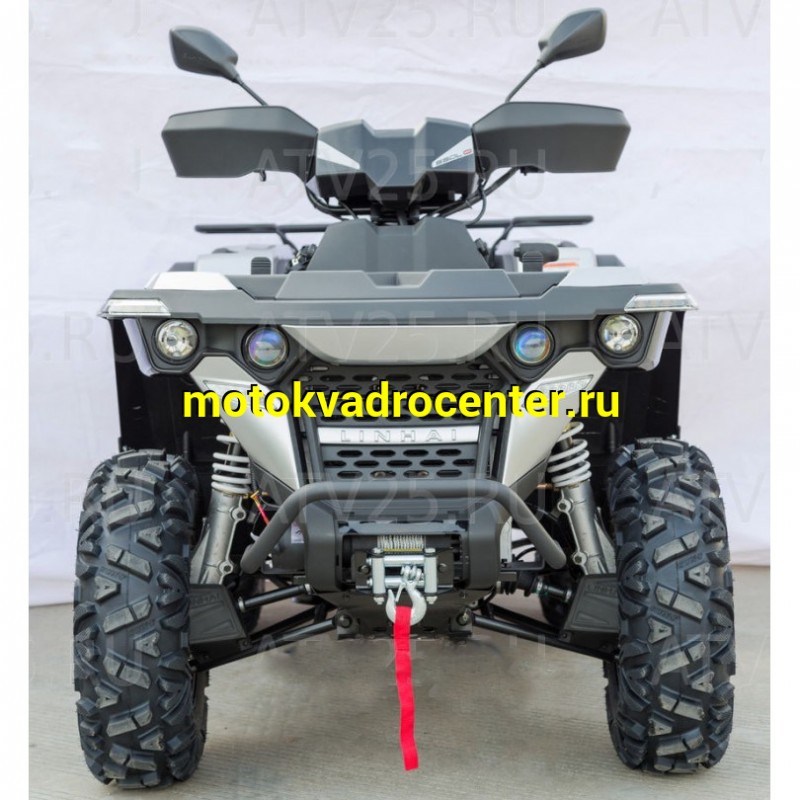 Купить  550cc Квадроцикл LINHAI YAMAHA M550L (Линхай Ямаха), 4х4, 4Т., КАРБЮРАТОР, жидк. охлажд., эл/старт, 12"/12", лебедка, фаркоп (шт) (Li-Ya купить с доставкой по Москве и России, цена, технические характеристики, комплектация фото  - motoserp.ru