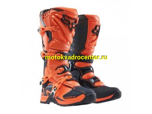 Купить  Мотоботы кросс. Fox Comp 5 Youth Boot Orange Y4; р-р 36" (16449-009-4) подростковые (NQ) (пара) (Fox Н34210  купить с доставкой по Москве и России, цена, технические характеристики, комплектация фото  - motoserp.ru