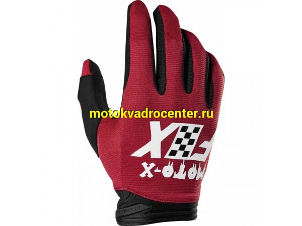 Купить  Перчатки Fox Dirtpaw Czar Glove Cardinal M (22122-465-M) (пар)  (Fox Н57865   купить с доставкой по Москве и России, цена, технические характеристики, комплектация фото  - motoserp.ru